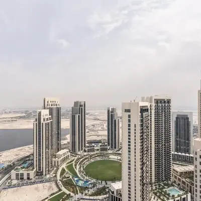 Elegant Luxury Apartment with Stunning Lake Views in Dubai Creek Harbour By ĀYA Boutique