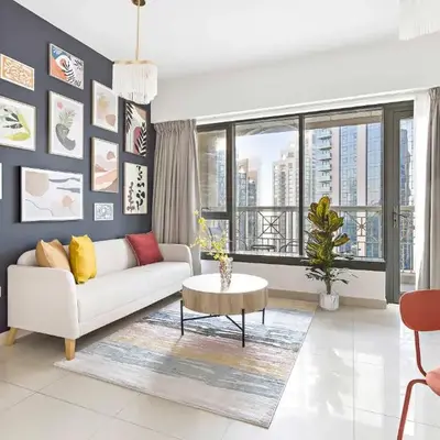 Silkhaus with Burj Khalifa view1BDR with modern amenities